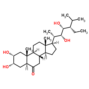 83509-42-6  (2alpha,3alpha,5alpha,22R,23R)-2,3,22,23-tetrahydroxystigmastan-6-one