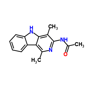 83584-84-3  N-(1,4-dimethyl-5H-pyrido[4,3-b]indol-3-yl)acetamide