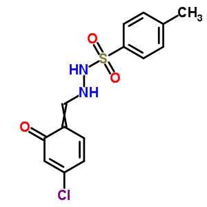 88847-94-3  N'-[(4-chloro-6-oxocyclohexa-2,4-dien-1-ylidene)methyl]-4-methylbenzenesulfonohydrazide