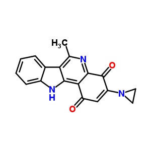 113698-23-0  3-aziridin-1-yl-6-methyl-1H-indolo[3,2-c]quinoline-1,4(11H)-dione