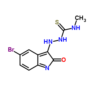 166323-91-7  2-(5-bromo-2-oxo-2H-indol-3-yl)-N-methylhydrazinecarbothioamide