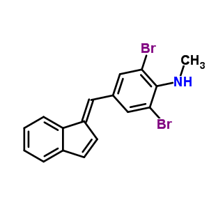 26389-98-0  2,6-dibromo-4-[(E)-1H-inden-1-ylidenemethyl]-N-methylaniline