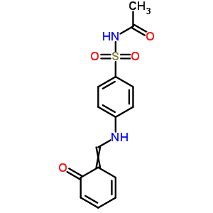 70806-77-8  N-[(4-{[(6-oxocyclohexa-2,4-dien-1-ylidene)methyl]amino}phenyl)sulfonyl]acetamide