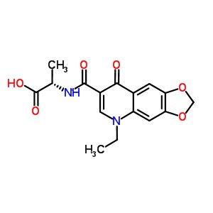 79721-05-4  N-[(5-ethyl-8-oxo-5,8-dihydro[1,3]dioxolo[4,5-g]quinolin-7-yl)carbonyl]-L-alanine