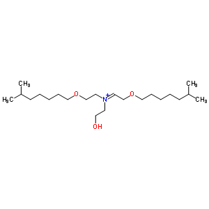 92379-53-8  2-hydroxy-N-{2-[(6-methylheptyl)oxy]ethyl}-N-{(1E)-2-[(6-methylheptyl)oxy]ethylidene}ethanaminium