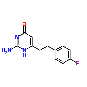 1581-82-4  2-amino-6-[2-(4-fluorophenyl)ethyl]pyrimidin-4(1H)-one