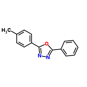 1874-47-1  2-(4-methylphenyl)-5-phenyl-1,3,4-oxadiazole