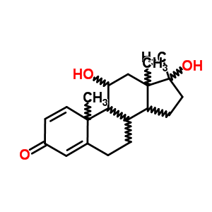 22204-44-0  11,17-dihydroxy-17-methylandrosta-1,4-dien-3-one
