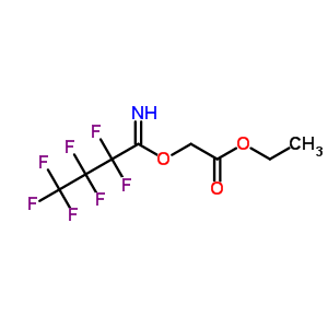 4314-33-4  ethyl {[(1Z)-2,2,3,3,4,4,4-heptafluorobutanimidoyl]oxy}acetate