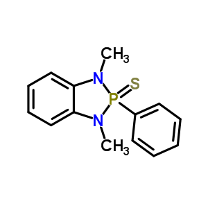1,3-dimethyl-2-phenyl-2,3-dihydro-1H-1,3,2-benzodiazaphosphole 2-sulfide 4600-12-8