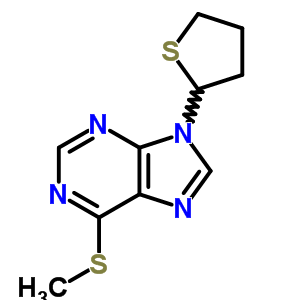 51776-58-0  6-(methylsulfanyl)-9-(tetrahydrothiophen-2-yl)-9H-purine