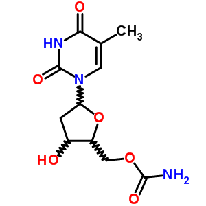 5856-57-5  1-(5-O-carbamoyl-2-deoxypentofuranosyl)-5-methylpyrimidine-2,4(1H,3H)-dione