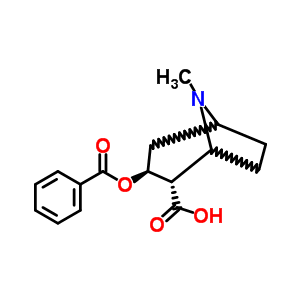 60305-56-8  (2S,3S)-3-(benzoyloxy)-8-methyl-8-azabicyclo[3.2.1]octane-2-carboxylic acid