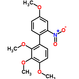 6510-90-3  2,3,4,4'-tetramethoxy-2'-nitrobiphenyl