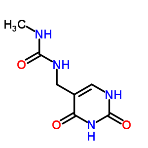 7151-80-6  1-[(2,4-dioxo-1,2,3,4-tetrahydropyrimidin-5-yl)methyl]-3-methylurea