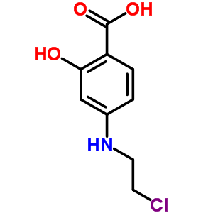 90414-86-1  4-[(2-chloroethyl)amino]-2-hydroxybenzoic acid