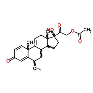93239-37-3  17-hydroxy-6-methyl-3,20-dioxopregna-1,4,9(11)-trien-21-yl acetate