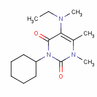 102613-25-2  3-cyclohexyl-1,6-dimethyl-5-propylamino-pyrimidine-2,4-dione