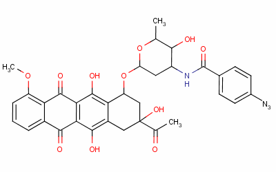 103597-53-1  N-(p-azidobenzoyl)daunorubicin