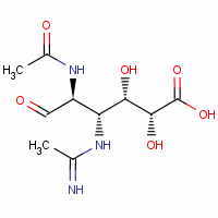 104602-08-6  3-acetamidino-2-acetamido-2,3-dideoxyguluronic acid