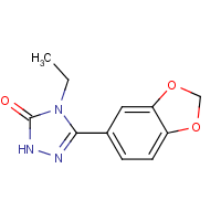 108132-91-8  2,4-Dihydro-5-(1,3-benzodioxol-5-yl)-4-ethyl-3H-1,2,4-triazol-3-one