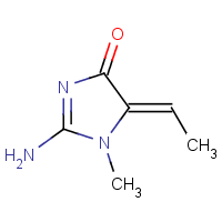 119290-24-3  2-amino-5-ethylidene-1-methylimidazol-4-one