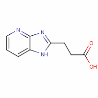 123494-73-5  3-(2-imidazo(4,5-b)pyridine)propionic acid