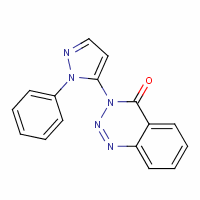 131073-49-9  3-(1-Phenyl-1H-pyrazol-5-yl)-1,2,3-benzotriazin-4(3H)-one