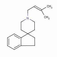 137730-58-6  3,4-dihydro-1'-(3-methylbut-2-enyl)spiro(1H-indene-1,4'-piperidine)