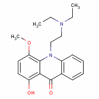 141992-59-8  10-(2-(Diethylamino)ethyl)-1-hydroxy-4-methoxy-9(10H)-acridinone
