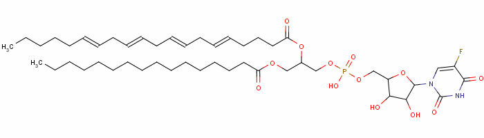 148763-97-7  1-palmitoyl-2-arachidonoylphosphatidylfluorouridine