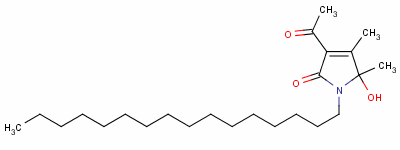 186379-53-3  3-acetyl-1-hexadecyl-5-hydroxy-4,5-dimethyl-pyrrol-2-one