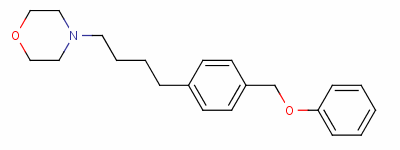 19733-87-0  4-[4-[4-(phenoxymethyl)phenyl]butyl]morpholine