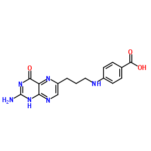 10083-98-4  4-{[3-(2-amino-4-oxo-1,4-dihydropteridin-6-yl)propyl]amino}benzoic acid