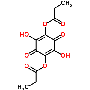 20129-60-6  2,5-dihydroxy-3,6-dioxocyclohexa-1,4-diene-1,4-diyl dipropanoate