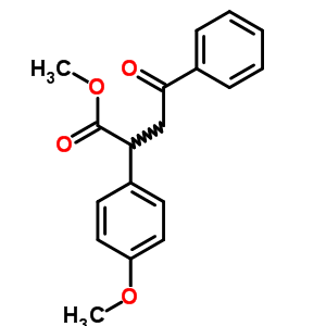 23073-05-4  methyl 2-(4-methoxyphenyl)-4-oxo-4-phenylbutanoate