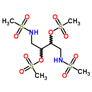 25874-48-0  2,2,9,9-tetraoxido-2lambda~6~,9lambda~6~-dithia-3,8-diazadecane-5,6-diyl dimethanesulfonate