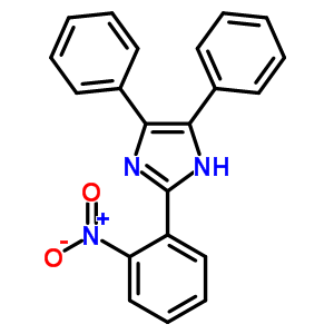 29864-19-5;5909-92-2  2-(2-nitrophenyl)-4,5-diphenyl-1H-imidazole