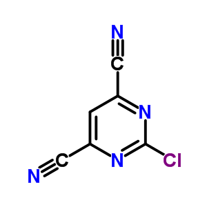 29872-58-0  2-chloropyrimidine-4,6-dicarbonitrile