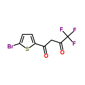 326-71-6  1-(5-bromothiophen-2-yl)-4,4,4-trifluorobutane-1,3-dione