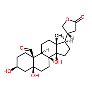 35753-32-3  (3beta,5beta)-3,5,14-trihydroxy-19-oxocardanolide