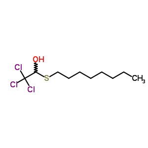 36061-32-2  2,2,2-trichloro-1-(octylsulfanyl)ethanol