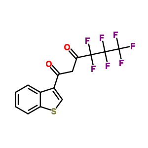 362-57-2  1-(1-benzothiophen-3-yl)-4,4,5,5,6,6,6-heptafluorohexane-1,3-dione