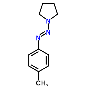 36651-88-4  1-[(E)-(4-methylphenyl)diazenyl]pyrrolidine
