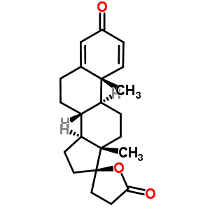 3811-03-8  (8R,9S,10R,13S,14S,17R)-10,13-dimethyl-7,8,9,10,11,12,13,14,15,16-decahydro-3'H-spiro[cyclopenta[a]phenanthrene-17,2'-furan]-3,5'(4'H,6H)-dione