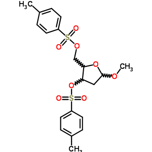 60110-72-7  methyl 2-deoxy-3,5-bis-O-[(4-methylphenyl)sulfonyl]pentofuranoside