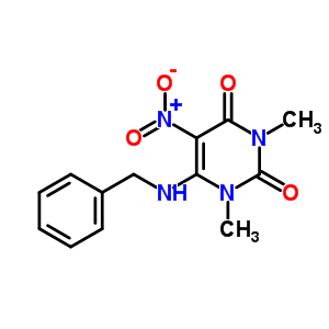 60228-90-2  6-(benzylamino)-1,3-dimethyl-5-nitropyrimidine-2,4(1H,3H)-dione
