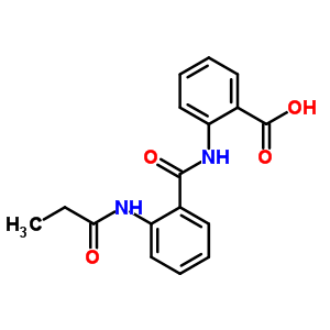 6947-71-3  2-{[2-(propanoylamino)benzoyl]amino}benzoic acid