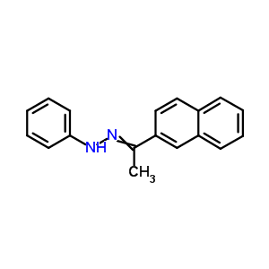 7150-57-4  1-[1-(naphthalen-2-yl)ethylidene]-2-phenylhydrazine