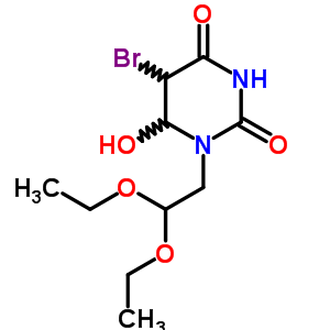 7254-27-5  5-bromo-1-(2,2-diethoxyethyl)-6-hydroxydihydropyrimidine-2,4(1H,3H)-dione